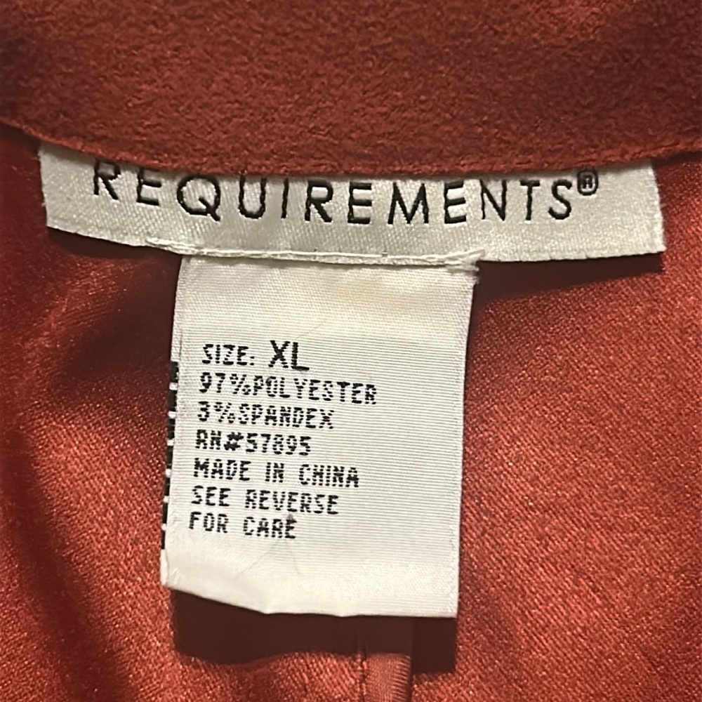 Requirements Women's Rust Blazer - Picture 4 of 7